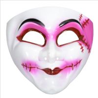 Halloween Masquerade Show Horror Funny Face Clown Dress Up Horror Screaming Fairy Queen Mask