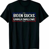 COD มีความสุข ขายดี เสื้อยืดคอกลม ผ้าฝ้าย เข้ารูป พิมพ์ลาย Daily Youth Fitness MotherS Day Biden Sucks Kamala Swallows สําห