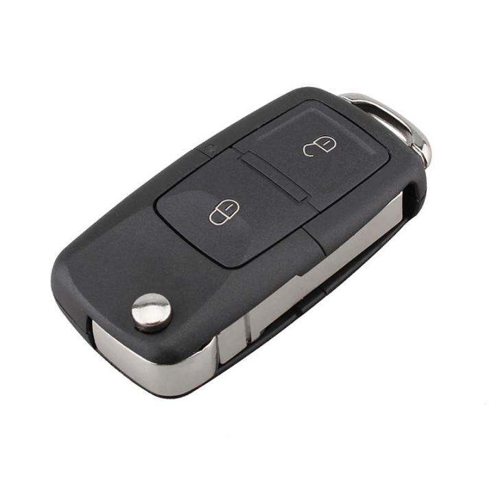 434เมกะเฮิร์ตซ์2ปุ่ม-keyless-เจียระไนพลิกกุญแจรีโมท-fob-กรณีที่มี-id48ชิป1j0-959-753-ag-เหมาะสำหรับ-bora-กอล์ฟ-pa-ssat-v-w-ด้วง-โปโล