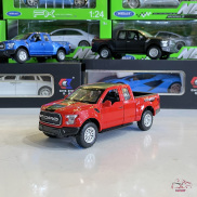 Mô hình xe bán tải Ford Ranger Raptor tỉ lệ 1 32 giá rẻ màu đỏ