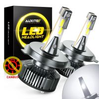 AUXITO 2Pcs H4 LED Car Headlight Bulbs Canbus No Error 9003 HB2 H4 LED High &amp; Low Beam Headlamps for Audi Honda BMW Benz Ford Bulbs  LEDs  HIDs