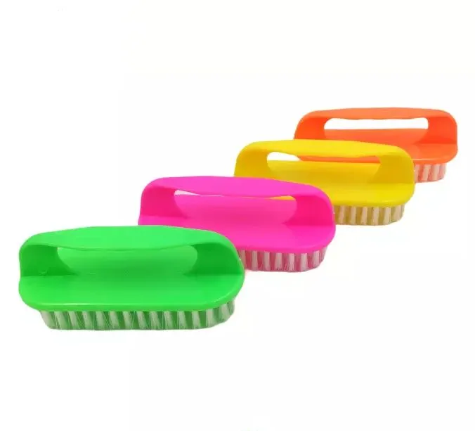 VKM Hard Bristle Colored Plastic Laundry Brush with Handle Lazada PH