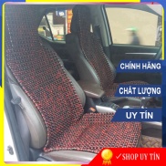 Sản Phẩm Đệm lót ghế ô tô hạt gỗ Cẩm Lai tự nhiên tựa lưng massage trên ô