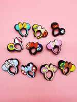 【HOT】✤▤ Cartoon Hair Band Shoe Charms Diy Buckle Clog Shoes Decorations Croc Pin Accessories Adult Kids