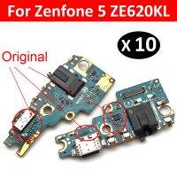 10Pcs / lot ต้นฉบับสําหรับ Asus zenfone 5 ZE620KL 6.2－ขั้วต่อการชาร์จ USB Port Flex Cable อะไหล่ทดแทน