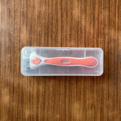 【YF】 Mens Shaver Storage Box Transparent Plastic Razor Blades Holder Portable Travel Case High Quality Shaving Containers
