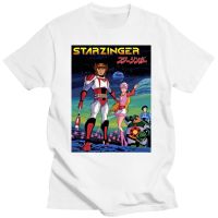 2019 Hot sale Fashion Starzinger 70s classic Japan Tv Cartoon Mens Tshirt Black Size: XS-to-XXL Tee shirt