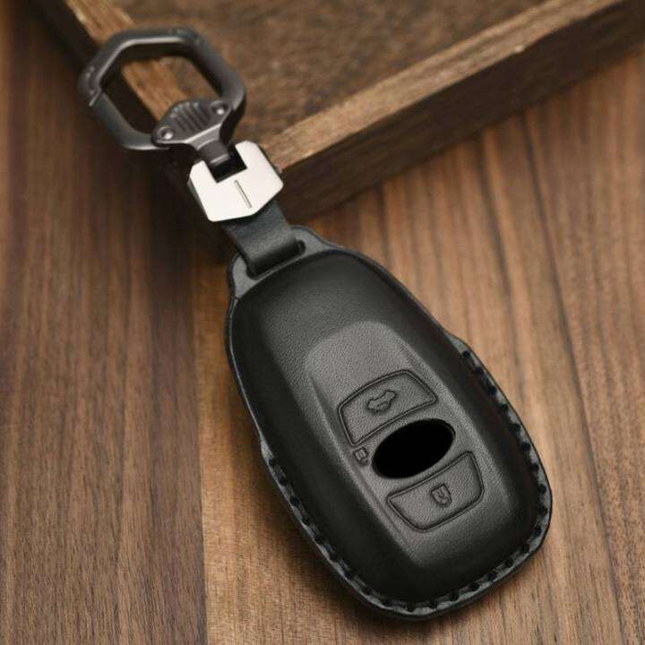 genuine-leather-car-key-cover-case-for-subaru-forester-outback-xv-legacy-keyring-shell