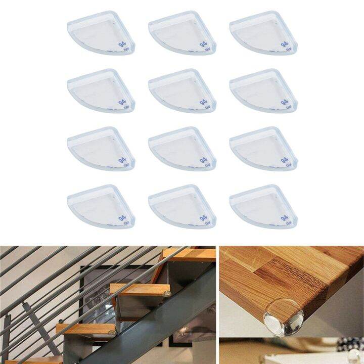 Hometool 12PCS Corner Edge Furniture Protectors Safe Protection Cushion