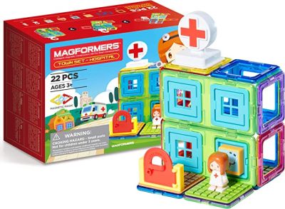 ของเล่น MAGFORMERS TOWN HOSPITAL SET เสริมพัฒนาการเด็ก