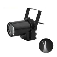 【CW】 12W RGBW Disco Beam Led Pinspot Mirror Pin Lights Spotlights