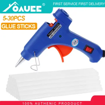 30Pcs/set Colored Hot Melt Glue Sticks 7mm Adhesive Assorted