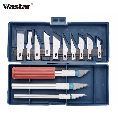 9/13pcs Durable Precision Knife Set Polymer Clay Multifunction Pen Knife Crafts Carving Cutter Graver Sculpting Art Tool Set