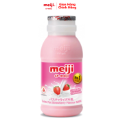 Giao HN+HCM Sữa Tươi Thanh Trùng Meiji Vị Dâu 200ML