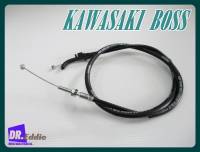 สายคันเร่งเปิด มอเตอร์ไซค์  KAWASAKI BOSS # Throttle Cable Set