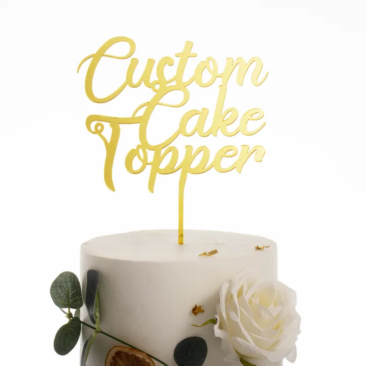 Customised Acrylic Cake Topper Singapore - Birthday / Baby Full