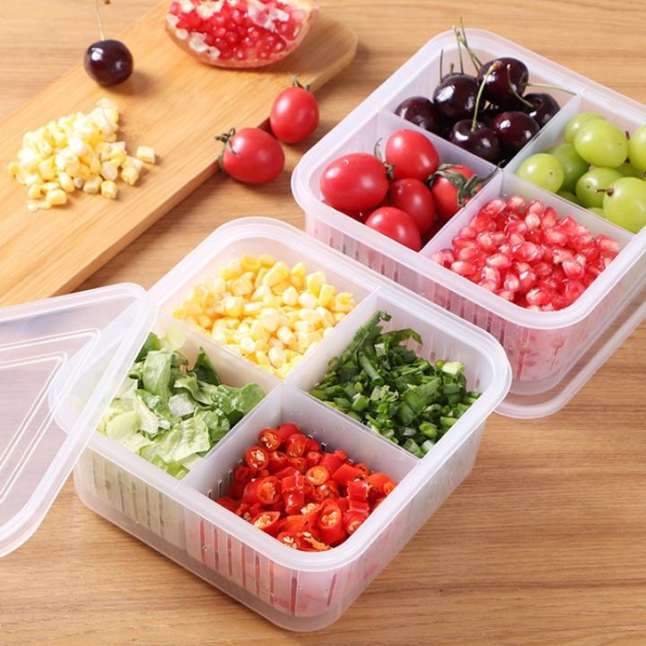 กล่องเก็บผักแบบระบายน้ำ-4-ช่อง-กล่องเก็บผัก-กล่องเก็บของในตู้เย็น-กล่องเก็บอาหาร-กล่องเก็บอาหารในตู้เย็น-กล่องอเนกประสงค์-box06