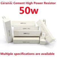 50W Cement Resistance 0.2 0.5 1 1.5 2 2.5 3 4 5 6 8 10 15 20 25 30 39 50 100 180 220 250 300 500 Ohm 1k High Power Resistor