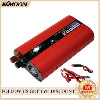 【MotorrTop】เครื่องแปลงไฟเปลี่ยนเครื่องแปลงไฟคลื่นไซน์2000W DC 12V ถึง100V-120V AC เครื่องแปลงไฟคู่รถ RV พอร์ต USB สำหรับ