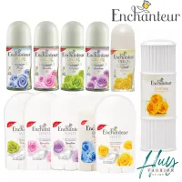 Sáp Khử Mùi Trắng Da Enchanteur White 40g | Lăn nách nữ Enchanter Deluxe 50ml | Phấn thơm Enchenteur Charming 50g