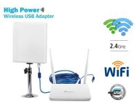 Router+USB Wifi Melon อุปกรณ์รับสัญญาณ Wifi และแชร์ สัญญาณ Wifi ผ่าน Router รองรับการใช้งาน 32 User