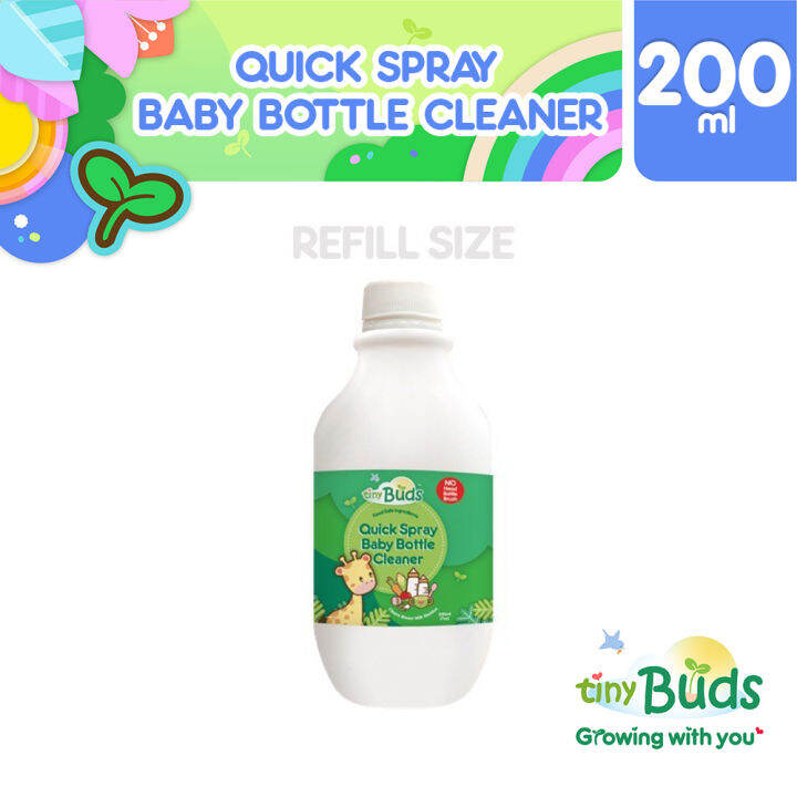 Tiny Buds Quick Spray Baby Bottle Cleaner 200ml REFILL Lazada PH