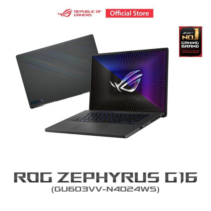 ASUS ROG Zephyrus G16 Ultra Slim Gaming Laptop 16", 240Hz QHD+ IPS, NVIDIA®GeForceRTX4060, ntel