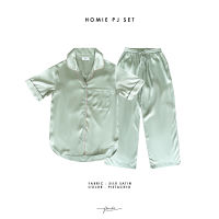 Panche Sleepwear - ชุดนอนรุ่น Homie สี Pistachio