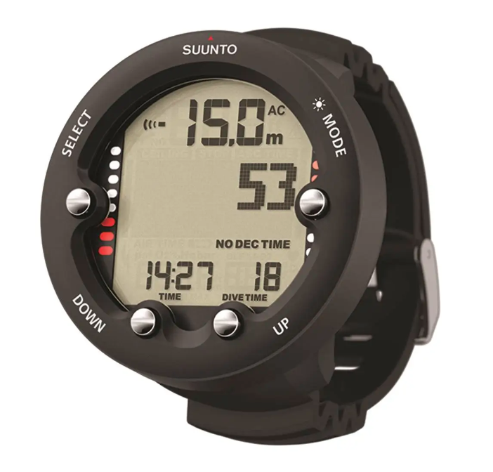 suunto-zoop-novo-dive-computer-scuba-diving-freediving-blue-lime-black-includes-full-decompression-capabilities-five-dive-modes-air-nitrox-gauge-free-and-off-suunto-rgbm