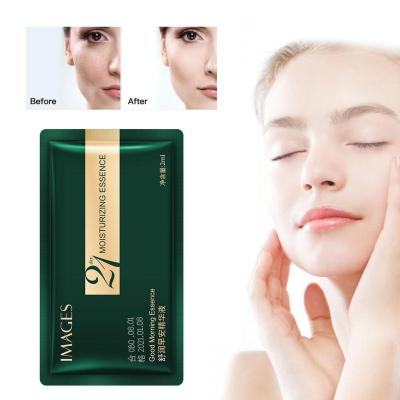 Image Beauty 21-Day Essence Shrink Pore Original Brighten Skin TONE Hydration Essence tablets Soothing Good Morning Good Night（1 กล่อง/10pcs）