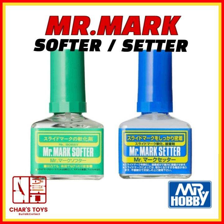 MR HOBBY MR MARK SOFTER & MARK SETTER 40ML MS231/MS232 PELEKAT/LEMBUT