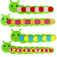 วัสดุ Xiu1Montessori Caterpillar DIY คณิตศาสตร์ของเล่นเด็กของเล่นจำนวนการศึกษาการเรียนรู้ของเล่นสำหรับเด็กก่อนวัยเรียนการเรียนการสอน Aidsc12-58