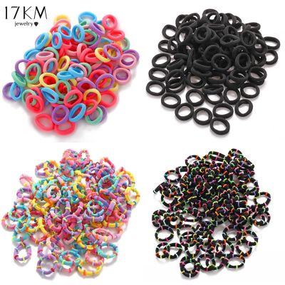 17KM Fashion Colorful Rubber Hair Band Girls Accessories