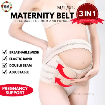 Pregnancy Support Maternity Belt, 3 In 1 Maternity Belly Band For Pregnant  Women, Breathable Adjustable Belly Band For Pregnant Women To Support Pel