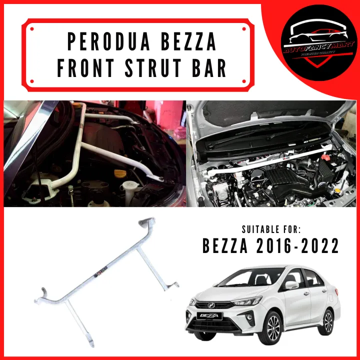 [ 2 / 4 POINT ] FRONT STRUT BAR PERODUA BEZZA 1.0CC 1.3CC 2016 2022