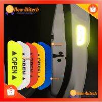 New Alitech open 4Pcs/Set เทปสะท้อนแสงสำหรับติดตกแต่งรถยนต์