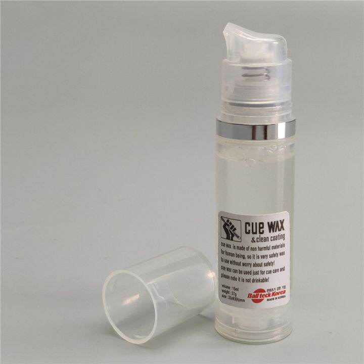 Pool Cue Wax & Clean Coating Ballteck Korea Maple Shaft Wax Billiard