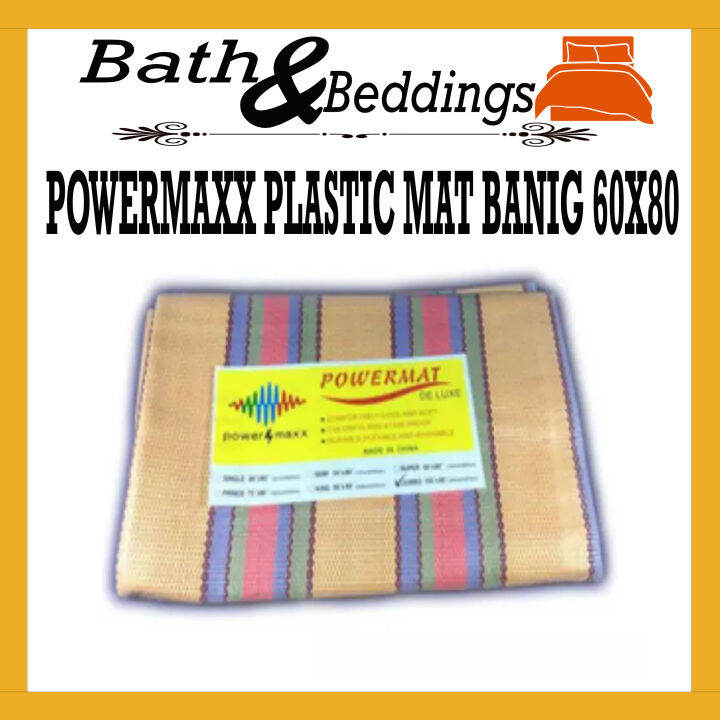 POWERMAXX PLASTIC MAT FOR INDOOR AND OUTDOOR USE/ PLASTIC MAT / BANIG