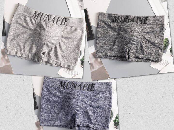 กางเกงในชาย-new-boxer-หินอ่อน-รุ่นไฮคราส-munafie-ของแท้-บ๊อกเซอร์-แบรนด์ญี่ปุ่น-ผ้านิ่ม-ยืดหยุ่นสูง-เกรดดีสุด