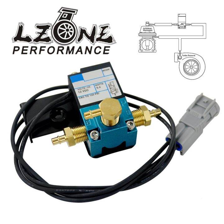 LZONE EBC 3 Port Electronic Turbo Boost Control Solenoid Valve For 08