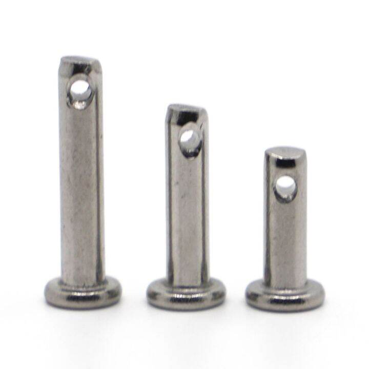 m3-m4-m5-m6-m8-m10-304-stainless-steel-axis-pin-roll-flat-head-cylindrical-pin-with-hole-locating-pins-gb882