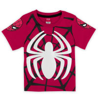 Marvel Boy Spider-Man T-shirt - เสื้อยืดเด็ก สไปเดอร์แมน สินค้าลิขสิทธ์แท้100% characters studio