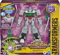 Transformers Bumblebee Cyberverse Adventures Battle Call Trooper Class Megatron, Voice Activated Energon Power Lights