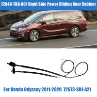 2 PCS Power Sliding Door Cable 72546-TK8-A01 Right Side for Honda Odyssey 2011-2020(W/O Motor)Electric Sliding Door Pull Wires