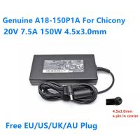 Chicony A18-150P1A ของแท้150W 20V 7.5A 4.5X3.0Mm A150A039P AC ที่ชาร์จอะแดปเตอร์สำหรับ MSI GF76แหล่งจ่ายไฟแล็ปท็อป