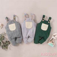 ✨KidsupInfant Baby Boys Girls Clothes Strap Romper Jumpsuit Overalls Outfits