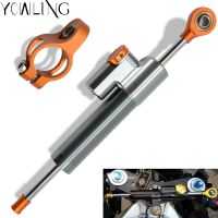 Motorcycle Accessories RC250 RC390 stabilizer Damper Complete Steering Mounting For RC250 RC390 RC 250 390 2011-2017