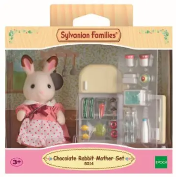 Sylvanian Families - Chocolate Rabbit Family - 5655