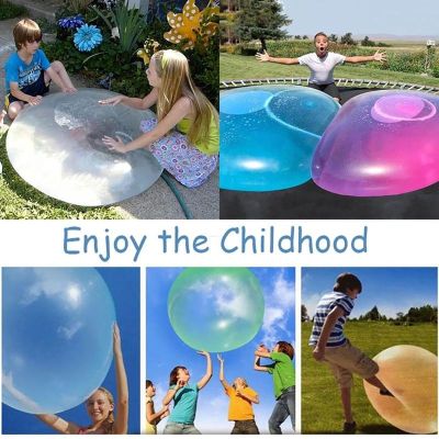❖✘ Bubble Ball Firm ลูกโป่งน้ำ Inflatable Super Soft รีฟิลยืดเด็กฤดูร้อนบอลลูนเกมกลางแจ้ง