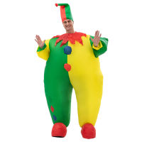 Inflatable Halloween Circus clown Cartoon character Mascot Costume Space